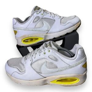 Nike Air Max Coliseum White‎ / Volt Yellow 553441-100 Women's 9